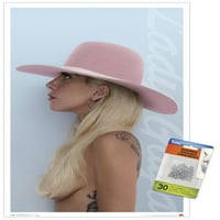 Lady Gaga - Joanne zidni poster sa push igle, 14.725 22.375