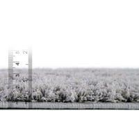 Jedinstvena rezbarena cvjetna rezbarna cvjetna šipka siva 9 '12' 2 pravokutnik cvjetni prijelazni savršeni