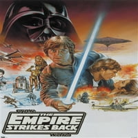 Star Wars: Empire udara natrag - Pokrijte ilustracijski zidni poster, 22.375 34