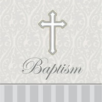 Pogodno krštenje napitak salvete, 16pk