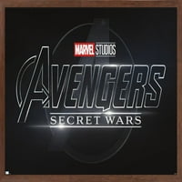 Marvel Avengers: Tajni ratovi - Logo Zidni poster, 14.725 22.375 Uramljeno