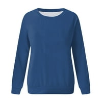 njshnmn bluze za žene duge rukave pulover labave casual Tunic Shirt
