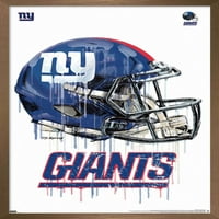 New York Giants - Kaciga za kacigu Zidni poster, 22.375 34