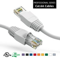 35ft CAT6A UTP Ethernet mrežom za podizanje kabela bijelo, pakovanje