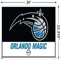 Orlando Magic - Logo Zidni poster, 22.375 34