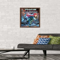 Marvel Thor: Ljubav i Thunder - Thor Comic zidni poster, 14.725 22.375 Uramljeno