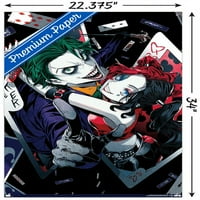 Comics - Harley Quinn Anime - Joker zagrljaj zidni poster sa pushpinsom, 22.375 34