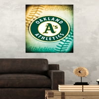 Oakland Athletics - Logo Zidni Poster, 22.375 34