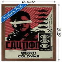 Call of Duty: Black Ops Hladni rat - Oprez zidni poster, 14.725 22.375