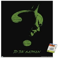Komiči The Batman - Zidni poster za nadirku sa pushpinsom, 22.375 34