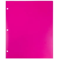 PLASTIČNI POKRETNI ROLI PUNCH FUCHSIA PINK FOLDER, 108 PACK