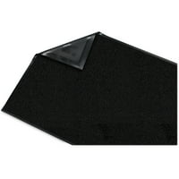 Guardian Platinum Series Podna prostirka za brisanje, guma sa najlonskim tepihom, 4'x6 ', crna
