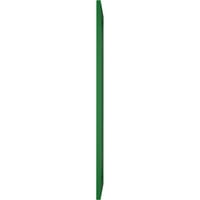Ekena Millwork 18 W 68 H True Fit PVC San Carlos misije Stil fiksne kapke, viridian zeleno