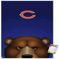 Chicago Bears - S. Preston Maskota STALEY zidni poster, 14.725 22.375