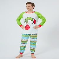 Goowrom Family Božićni pidžami Podudarni setovi Xmas Usklađivanje PJS za odrasle djeca za odmor Xmas Porodični