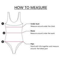 aiyuq.u žene umotajte push up kupaći kostim kupaći kostim kupaći kostim monokini visokog struka