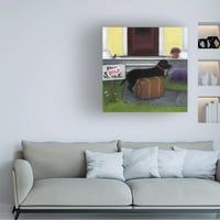 Dina Marie 'Home Is Where Your Heart Is' Canvas Art