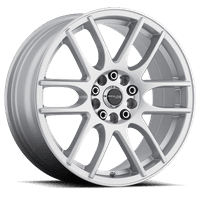 Raceline 141s-Mystique 18 Liveni aluminijski točak, mistični srebrni 18x7. 5x100 5x114. +