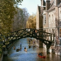 Univerzitet Cambridge. Nmatmatički most. Poster Print by