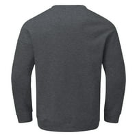Dukserice za muškarce muške jednostavne Casual labave prevelike veličine pulover džemper bez kapuljača