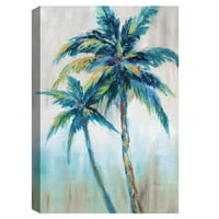 Remek-djelo Umjetnička galerija Palm Tree Breeze II od Nan Canvas Art 24 36