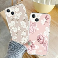 Prekrasna futrola za cvijeće Telefon za iPhone 12min Pro MA Pro XS MA XR 6S Plus Plus Cover