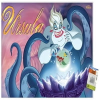 Disney Villains - Ursula zidni poster sa push igle, 22.375 34