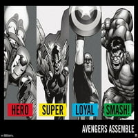 Marvel Comics - Avengers - Traits - Hero - Super - Loyal - Smash