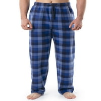 Voće razboja muški karirani snop pidžama pantalona od flisa