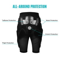 Zaštita bokova Jahaći oklop pantalone zaštitni jastučići šorc za motociklizam Brdski bicikl biciklističko skijanje klizanje Snowboarding