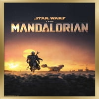 Star Wars: Mandalorian - D jedan zidni poster, 22.375 34