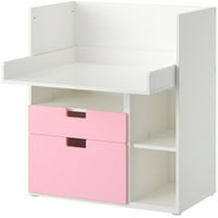 Ikea Play Table sa ladicama, bijelom, ružičastom 12202.142311.1026