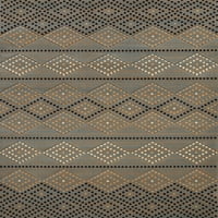 Ujedinjeni Weavers Waretown Cem Kavya jugozapadna plava tkanina polipropilenska prostirka ili trkač