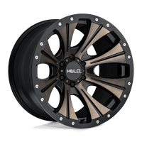 Helo Cast Aluminium Rim 5x5. S-BLK DTCC, he90129085912n