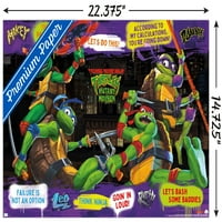 Tinejdžerski mutant Ninja kornjače: Mutant Mayhem - Fraze zidni poster, 14.725 22.375