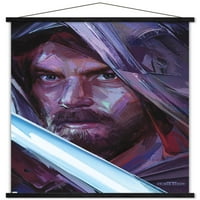 Star Wars: Obi-Wan Kenobi - Obi-Wan Portret zidni poster sa magnetnim okvirom, 22.375 34