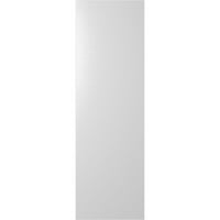 Ekena Millwork 18 W 29 H True Fit PVC horizontalna letvica uokvirena u modernom stilu fiksne kapke za