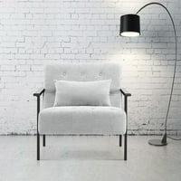 MOMOMBO Moderne akcentne stolice, fotelja za tapecirane u Chenille, salon ergonomike za dnevni boravak